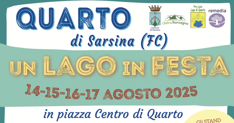 Quarto un lago in Festa